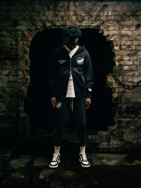 ANGEL WING WASHED SHORTS