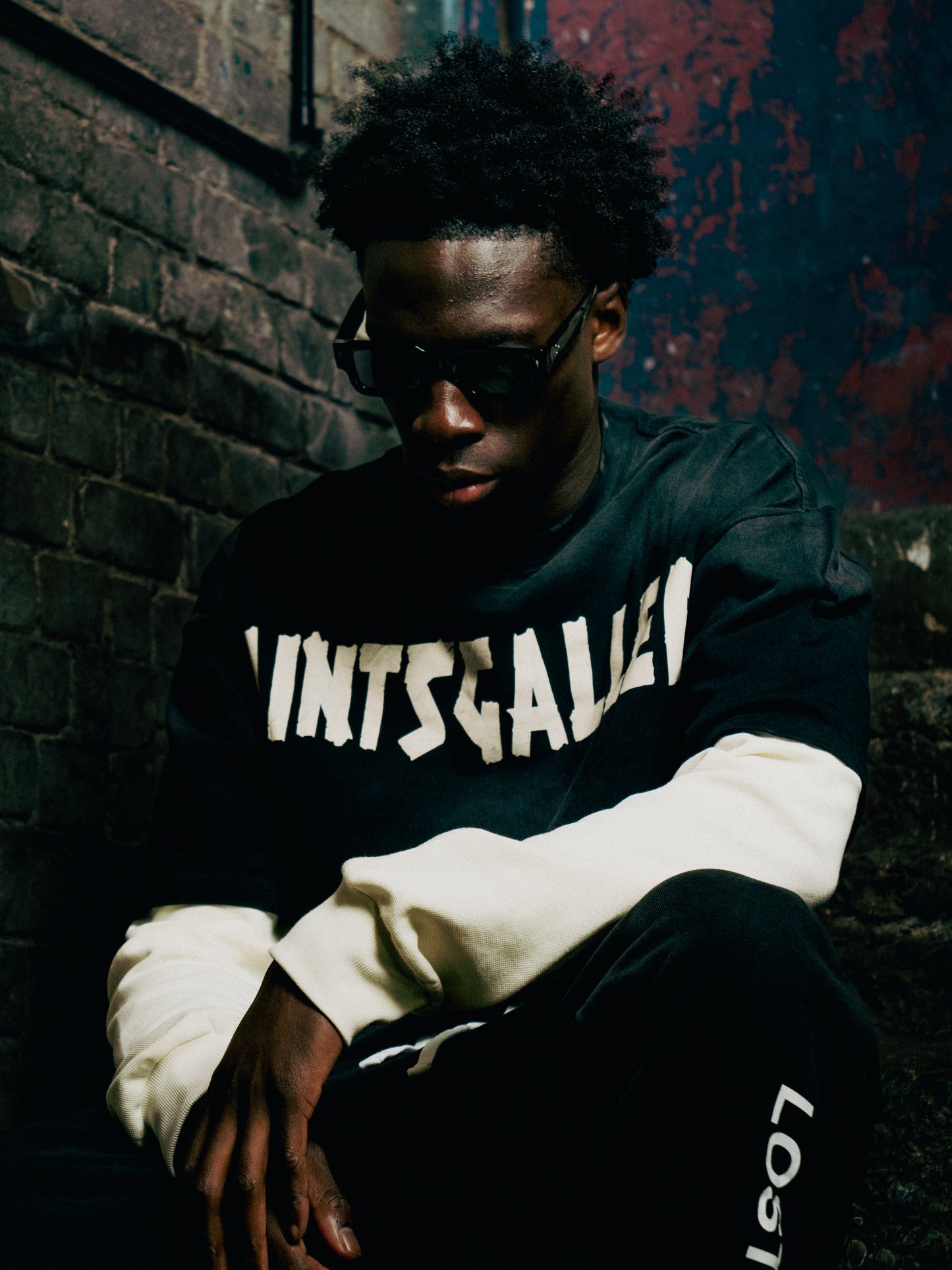 SAINTS GALERIE DOUBLE-LAYER T-SHIRT L/S