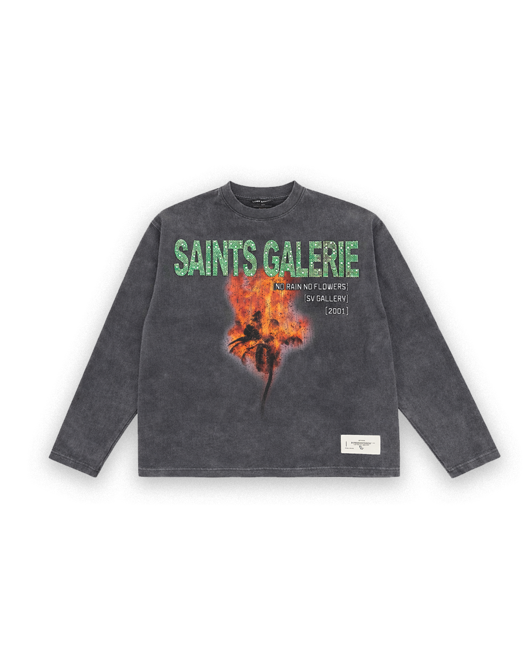 SAINTS GALERIE RHINESTONE T-SHIRT L/S