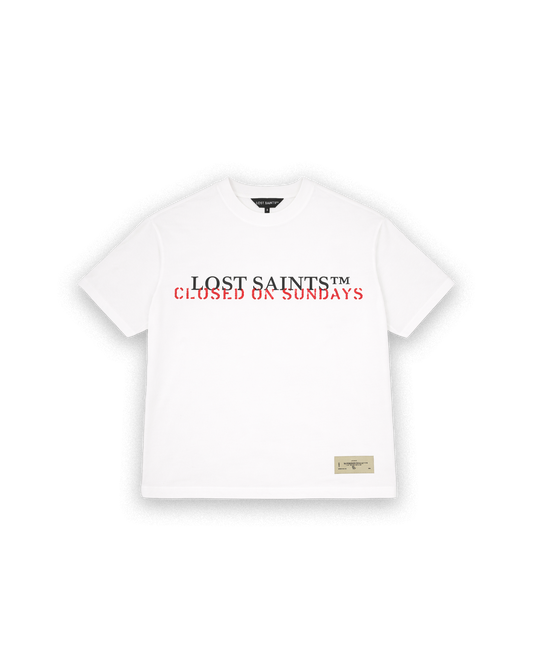 CLOSED ON SUNDAYS T-SHIRT